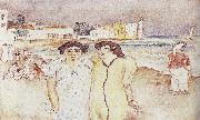 Jules Pascin River oil painting on canvas